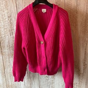 Bubblegum pink cardigan in perfect condition